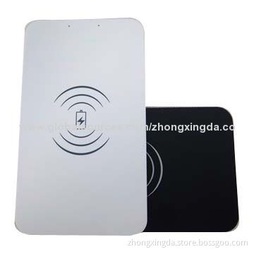 2014 Hot Sale Portable Mini Wireless Charger with Qi standard, More than 70% Efficiency/5V DC Output